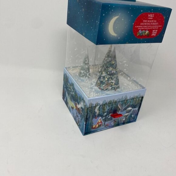 Marks & Spencer x Target  Snowing Forest Animated Snow Drawer Decor Keepsake - Picture 5 of 11